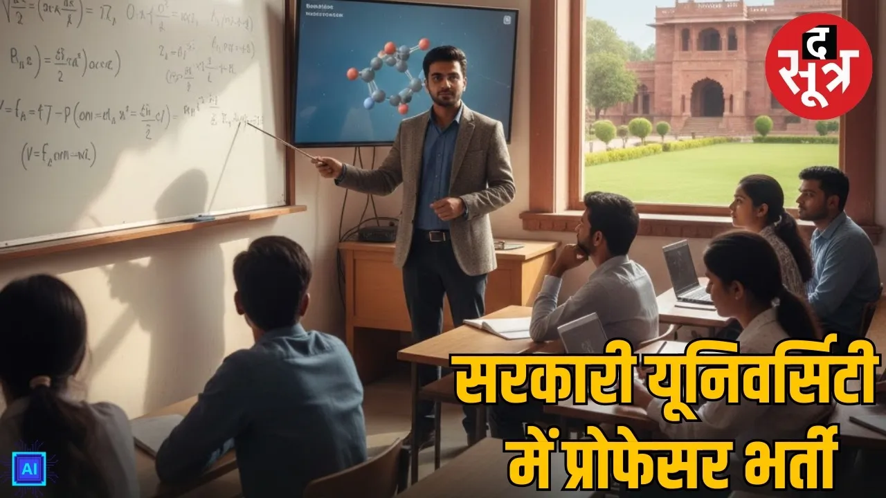 Bundelkhand University jhansi teaching vacancy 2026