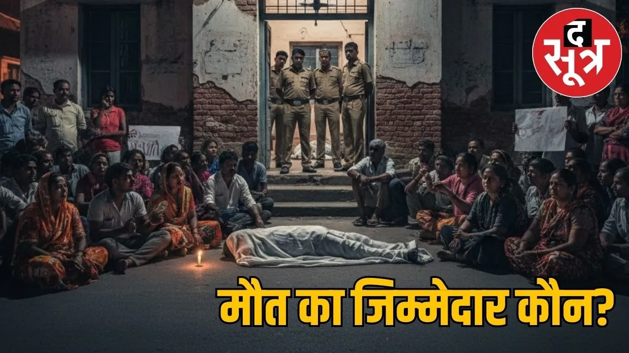 chhatarpur police custody death allegation
