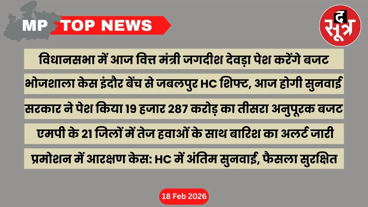 mp top news 18 february