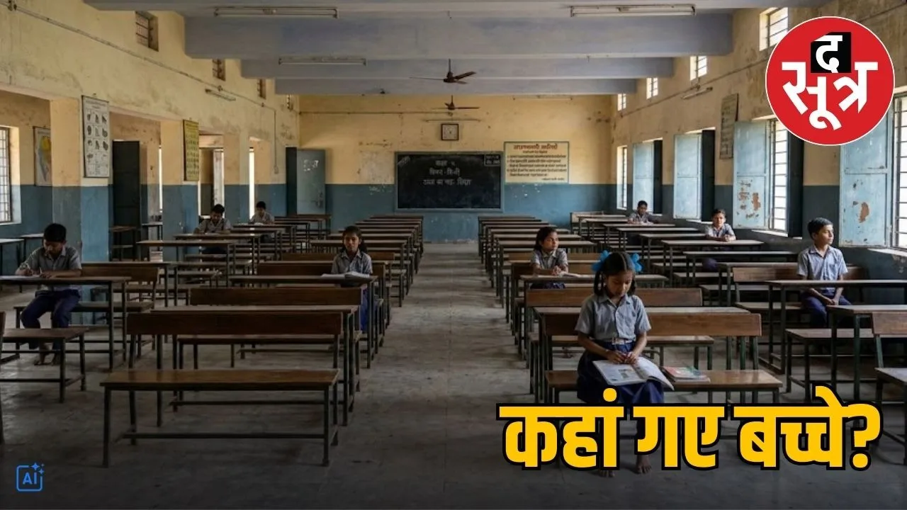 mp government schools enrollment decline scam allegations