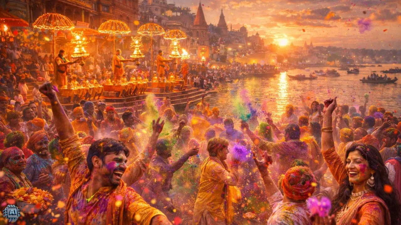 holi in india