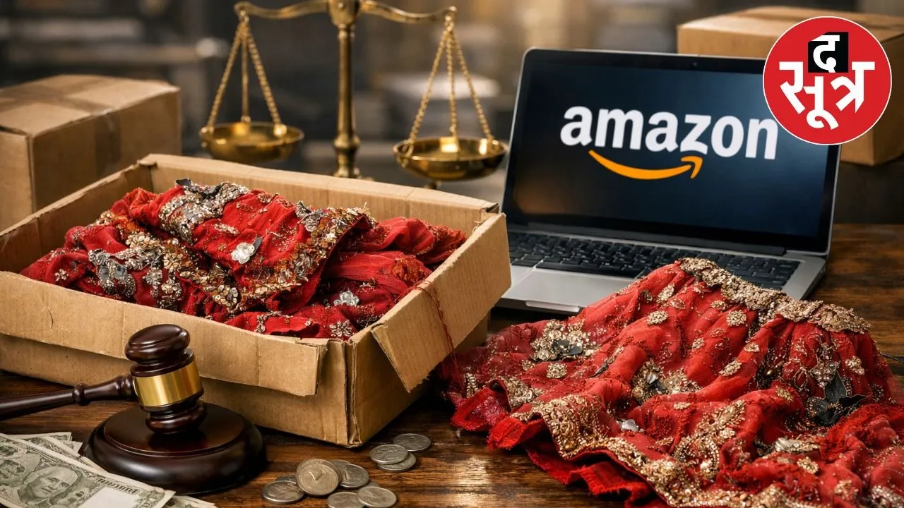 amazon bhopal consumer court fine lehenga case