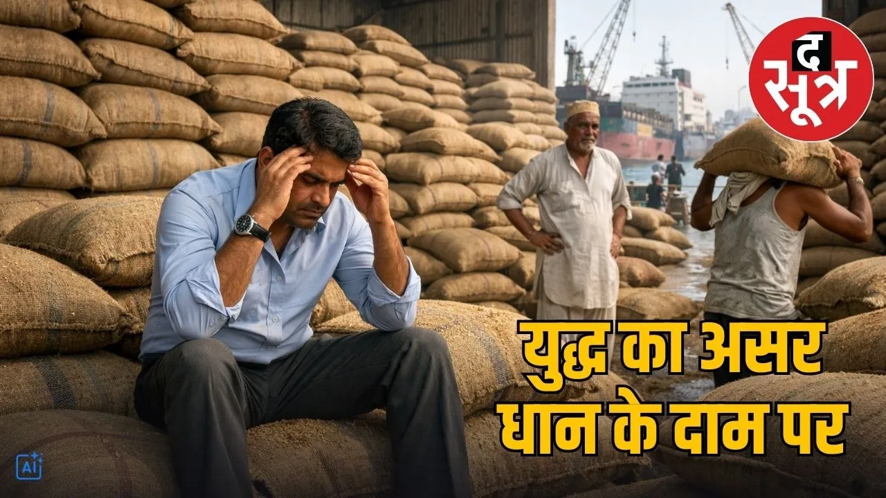 mp basmati rice export hit middle east war pipariya narmadapuram mp