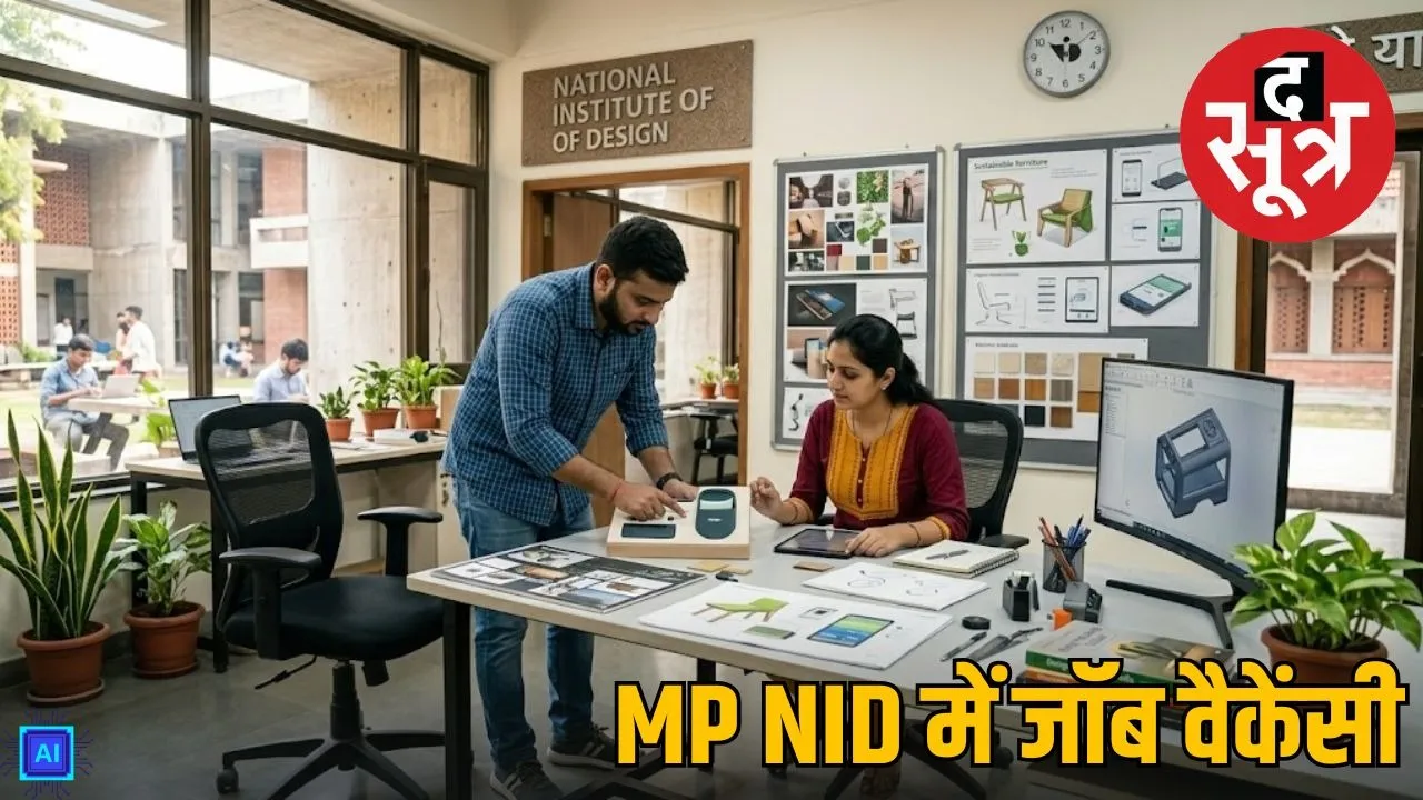 mp nid vacancy 2026 designer faculty recruitment bhopal