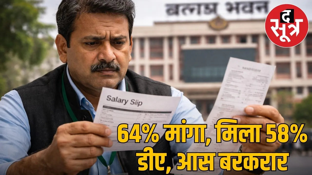 Shock to 12 lakh employees-pensioners of MP