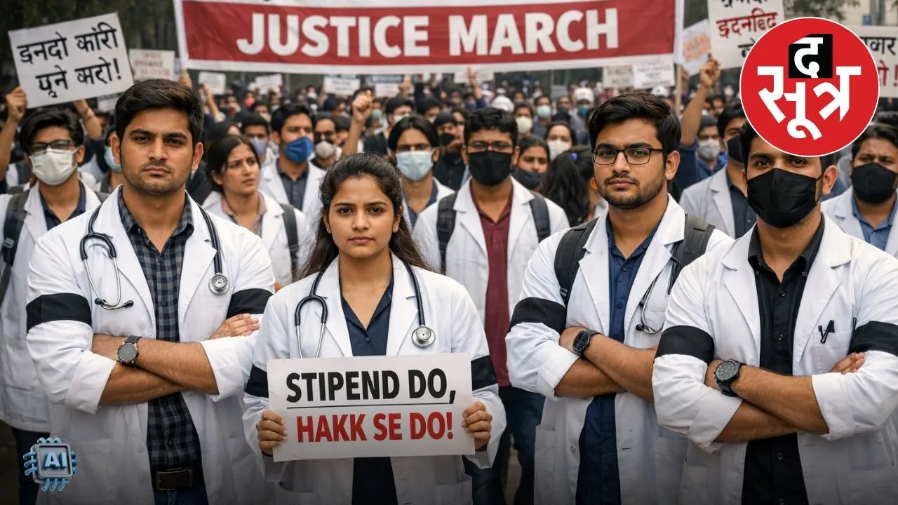mp-resident-doctors-stipend-protest