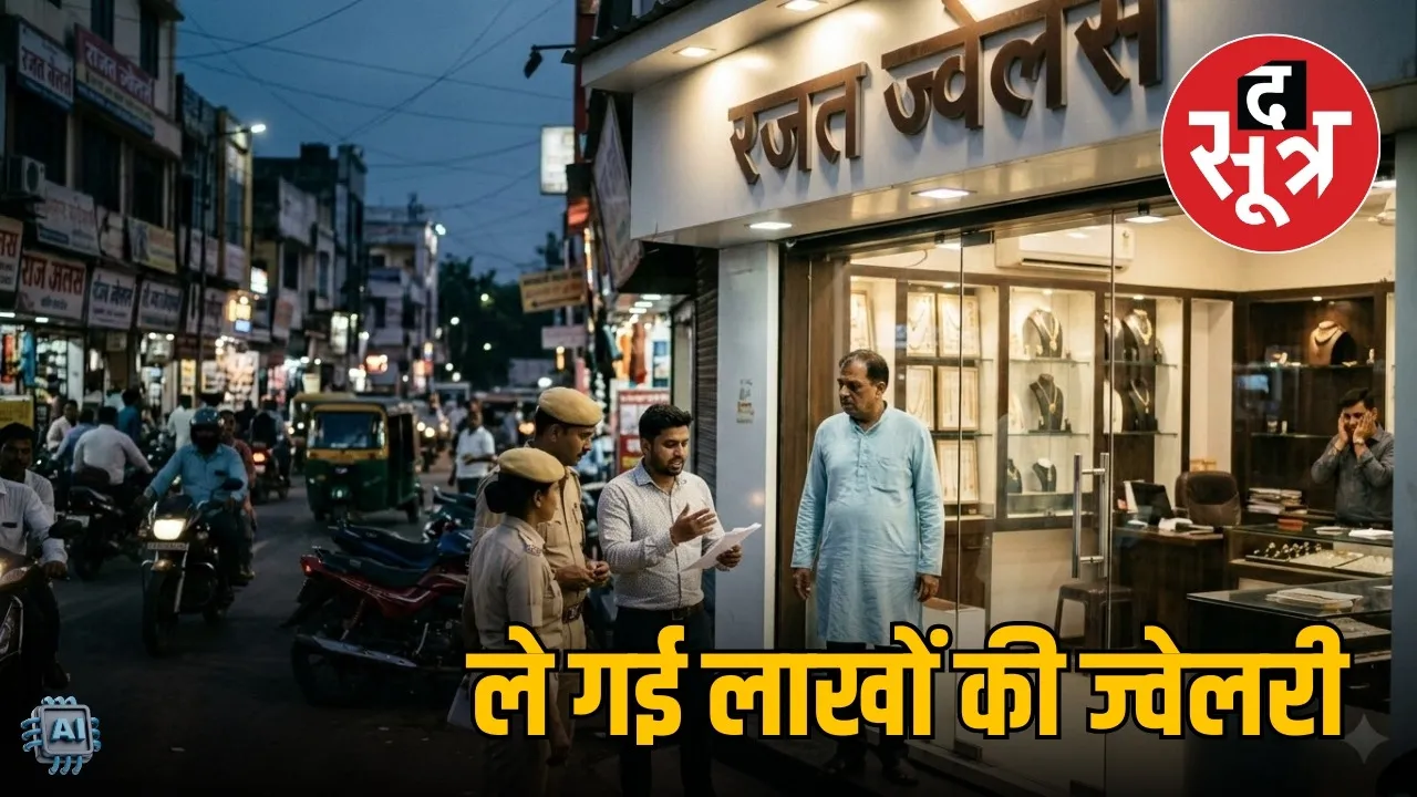 indore rajat jewellers 60 lakh fraud case megha rathore