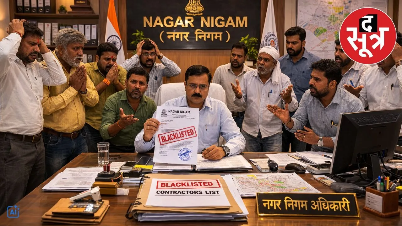 gwalior municipal corporation blacklists 19 construction firms