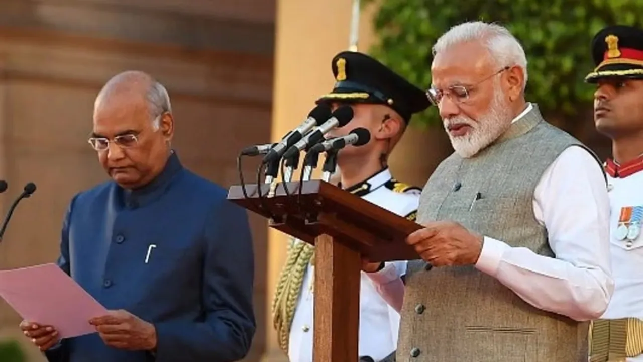 नरेंद्र मोदी की अगुआई में भाजपा ने 2019 लोकसभा चुनाव में प्रचंड जीत हासिल की। मोदी दूसरी बार प्रधानमंत्री चुने गए।