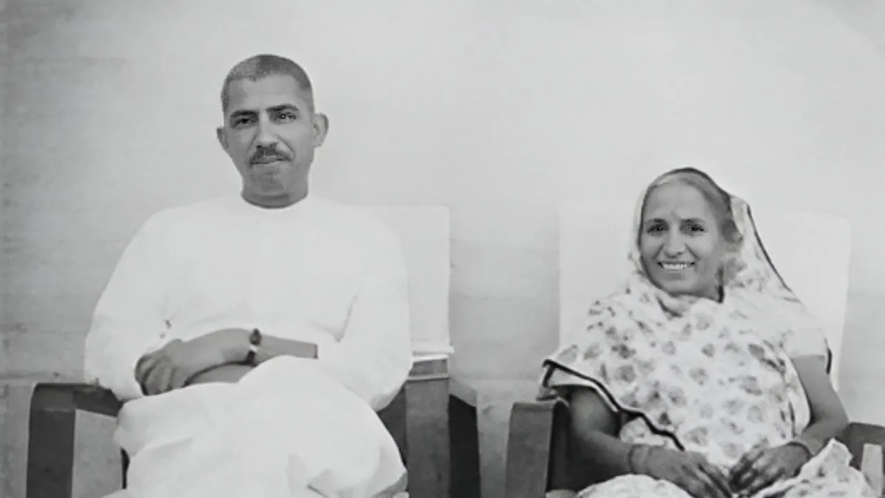 चौधरी चरण सिंह और गायत्री देवी 