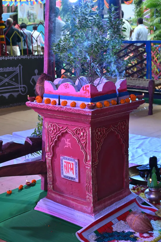 सीएम हाउस में हरेली तिहार 4