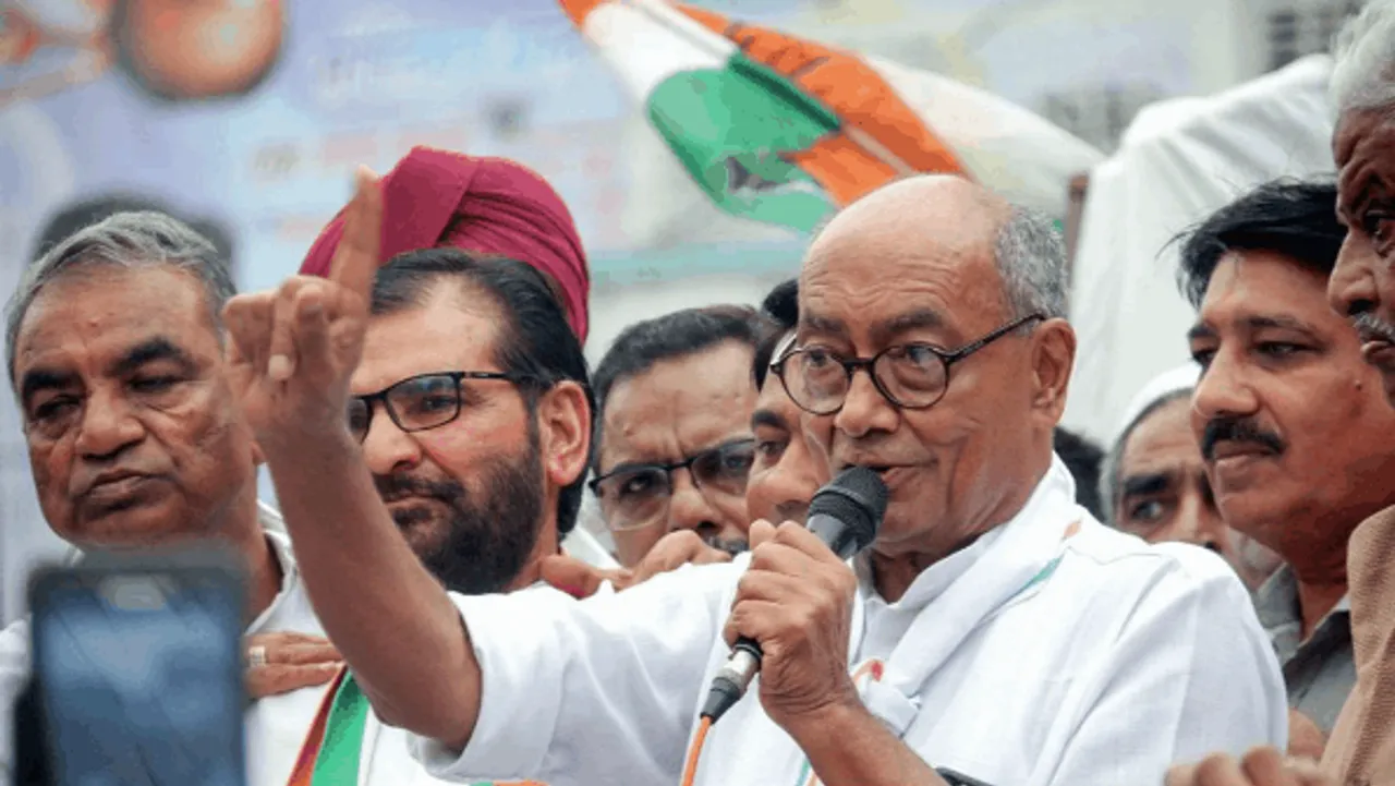 भागवत-ओवैसी पर दिग्विजय: कुछ हिंदू तो कुछ मुसलमानों के ठेकेदार, एक-दूसरे के मददगार
