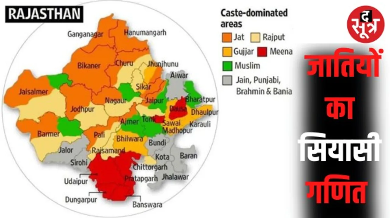 कांग्रेस-बीजेपी वोट बैंक के हिसाब से देते हैं टिकट, लेकिन जाटों का दबदबा दोनों दलों में, 3 चुनावों में दोनों दलों ने ज्यादा टिकट जाटों को दिए