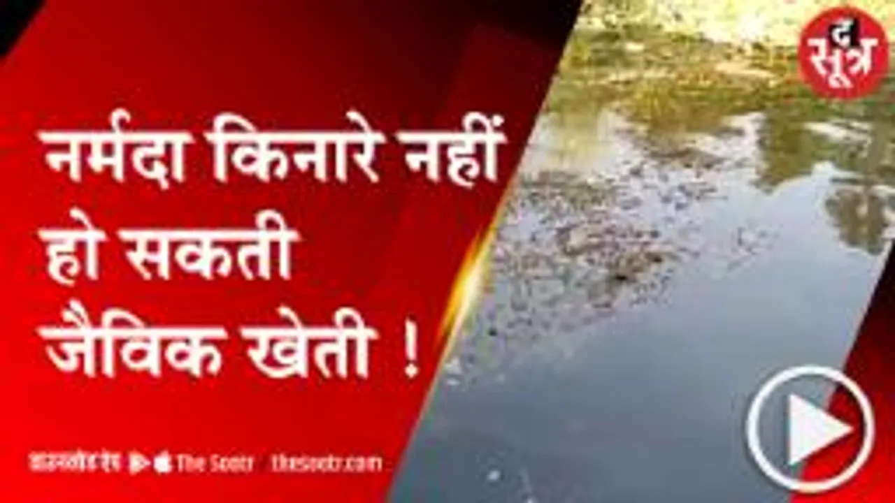 भोपाल :  नर्मदा किनारे वाले किसान नहीं कर पाएंगे जैविक खेती ! 