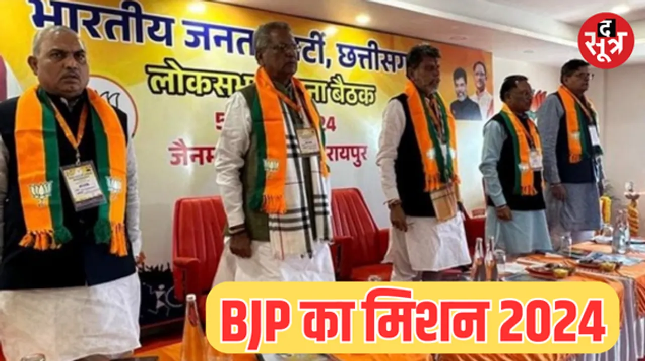 छत्तीसगढ़ में बीजेपी ने की लोकसभा प्रभारी, सह प्रभारी, संयोजक और सह संयोजकों की नियुक्ति, देखें लिस्ट