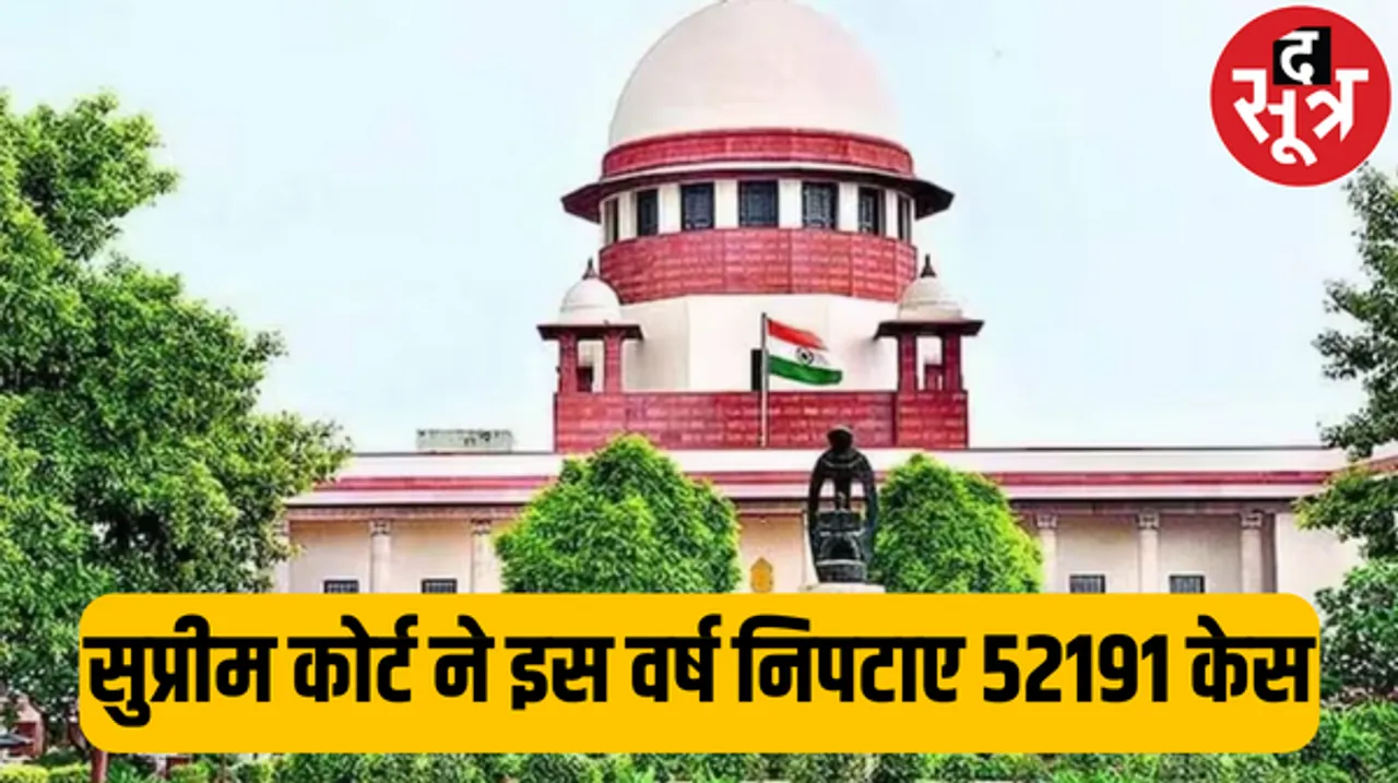 सुप्रीम कोर्ट में इस साल बढ़ी न्याय की रफ्तार, CJI चंद्रचूड़ समेत 34 जजों का रिकॉर्ड तोड़ प्रदर्शन