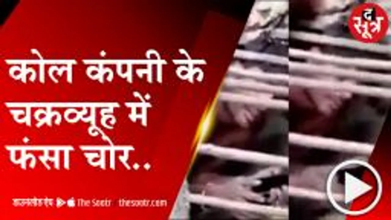 UMARIA: दफ्तर में चोरी करने गया शख्स रातभर पिंजरे में फंसा रहा  