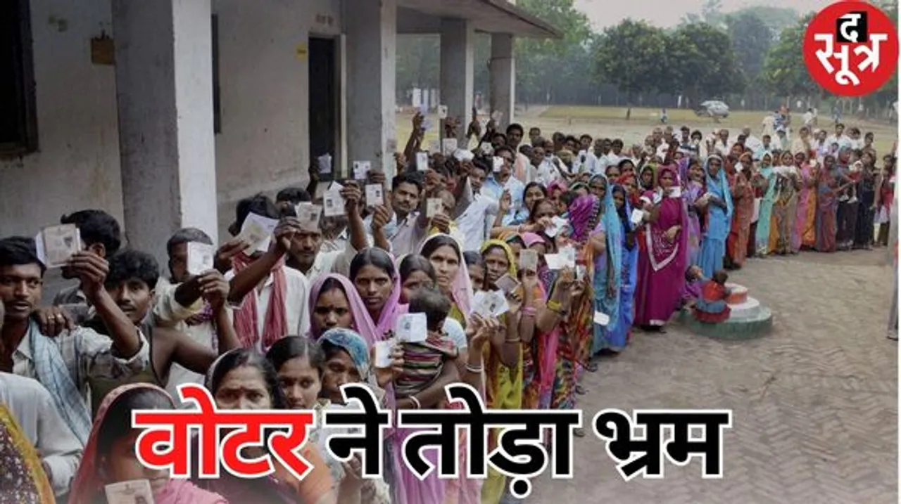 राजस्थान में हुए तीन प्रयोग, वोटर ने किया सबको खारिज