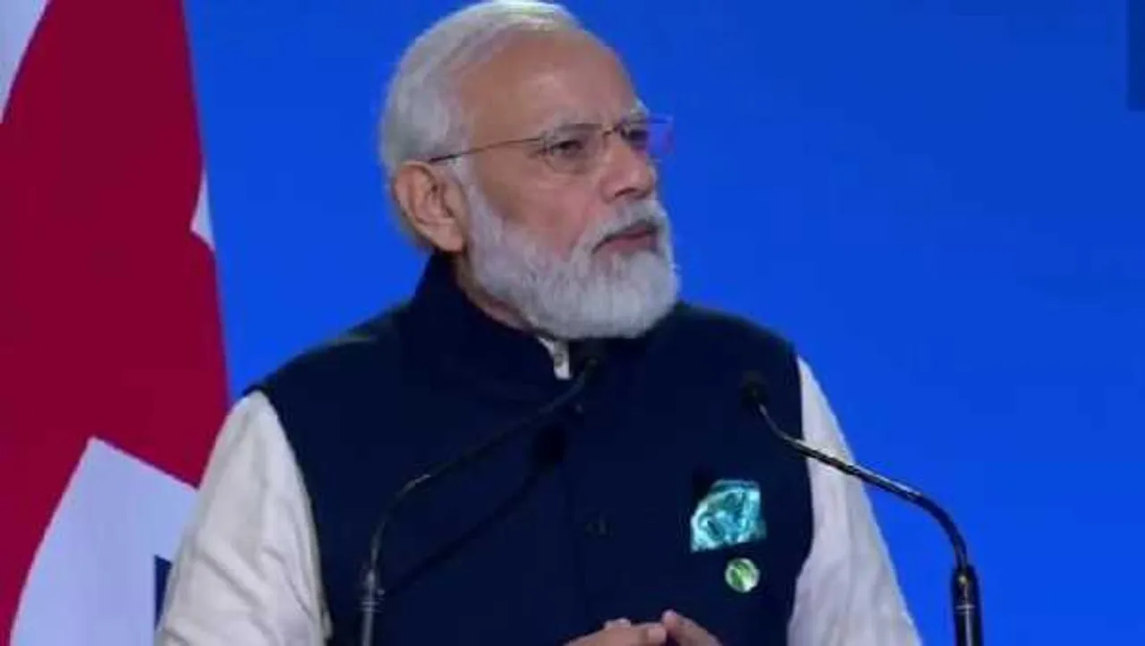COP26 समिट में PM मोदी: क्लाइमेट चेंज से निपटने के लिए दिया पंचामृत फॉर्मूला