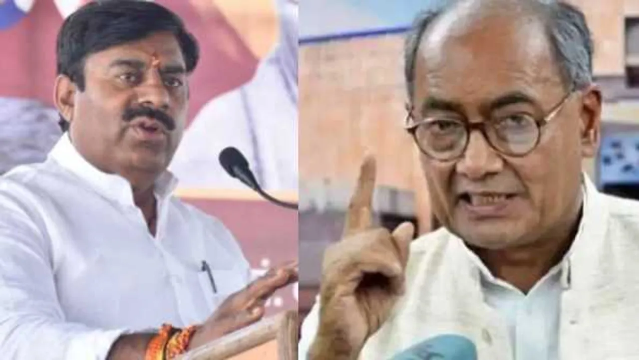 घुटना तोड़ चैलेंज: रामेश्वर के घर पहुंचेंगे दिग्गी, MLA ने टेंट लगाकर रामधुन की तैयारी की