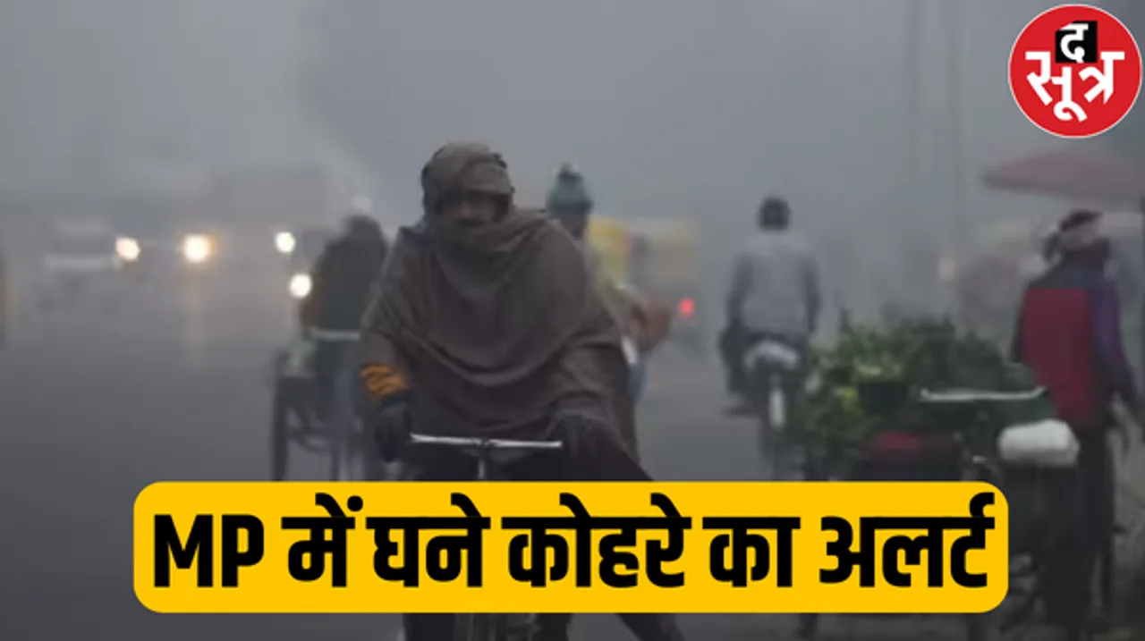 एमपी में आज बारिश और घने कोहरे का अलर्ट, छत्तीसगढ़ में गिरेगा पारा, जानें आज के मौसम का हाल