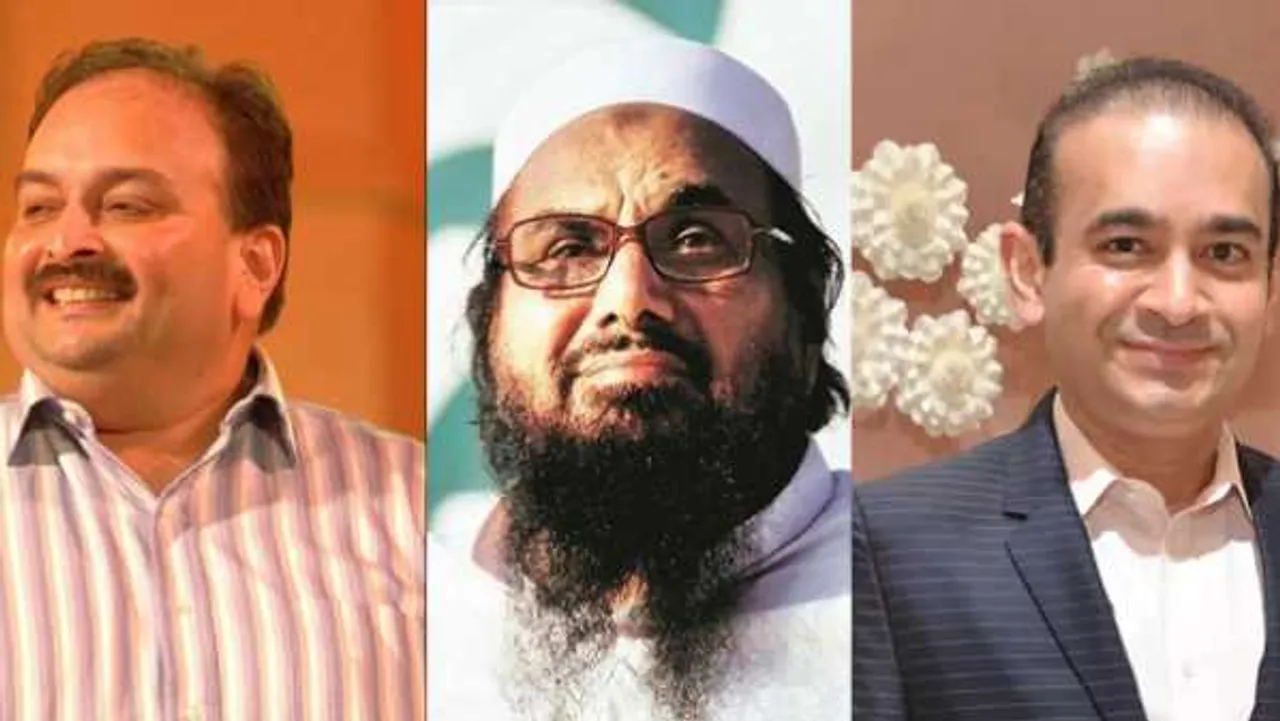 तलाश: हाफिज,मेहुल,हरलीन समेत 315 अपराधियों की खोज में भारत,इंटरपोल से मदद