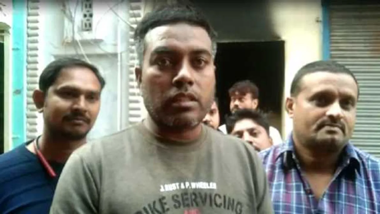 आगजनी: मुरैना केबल नेटवर्क के कंट्रोलरूम में लगी आग, करीब 1 करोड़ रु. का नुकसान
