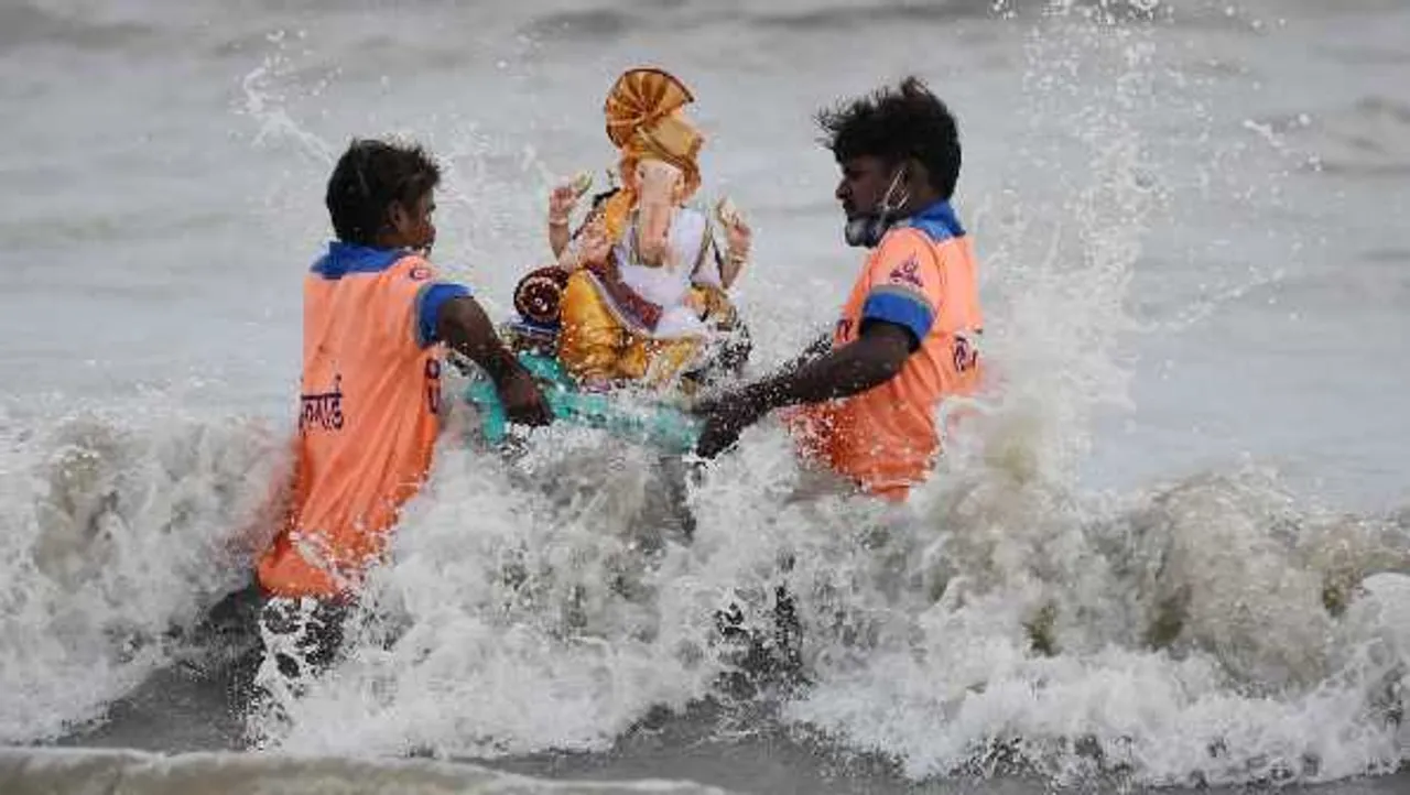 बप्पा का विसर्जन:15 जगहों पर होगा सामूहिक विसर्जन, पूरी तैयारी के साथ हैं प्रशासन