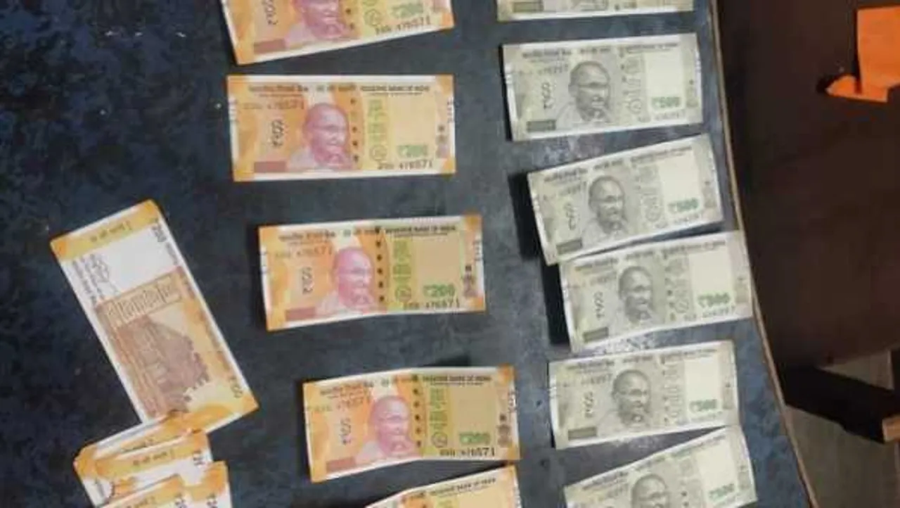 नकली नोटों का खेल:महाराष्ट्र से लाकर एमपी में उतराने की कोशिश,40 हजार रुपए उतारें 