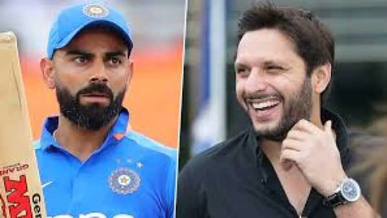 शाहिद अफरीदी ने कप्तानी पर विराट को दी ये सलाह, रोहित को कैप्टन बनाने से हैं खुश
