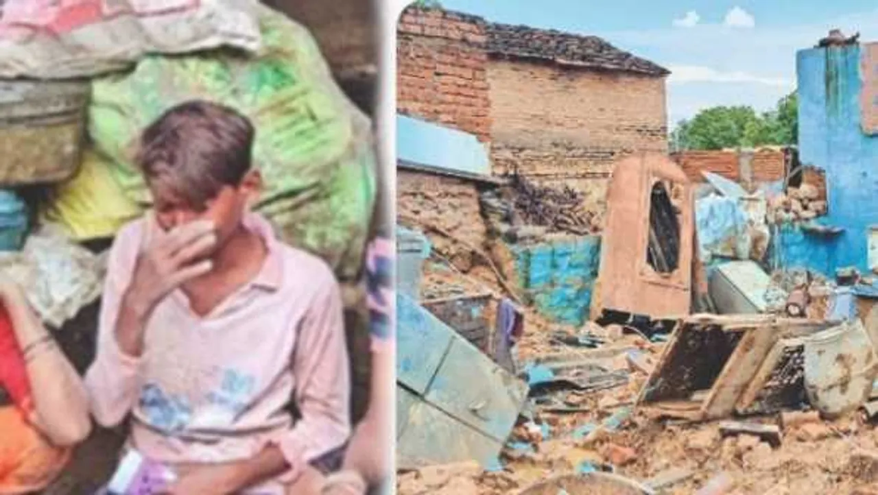पार्वती-सिंध की तबाही: ग्वालियर के एक गांव के 260 घर मलबा बने, लोगों की आंखों में आंसू
