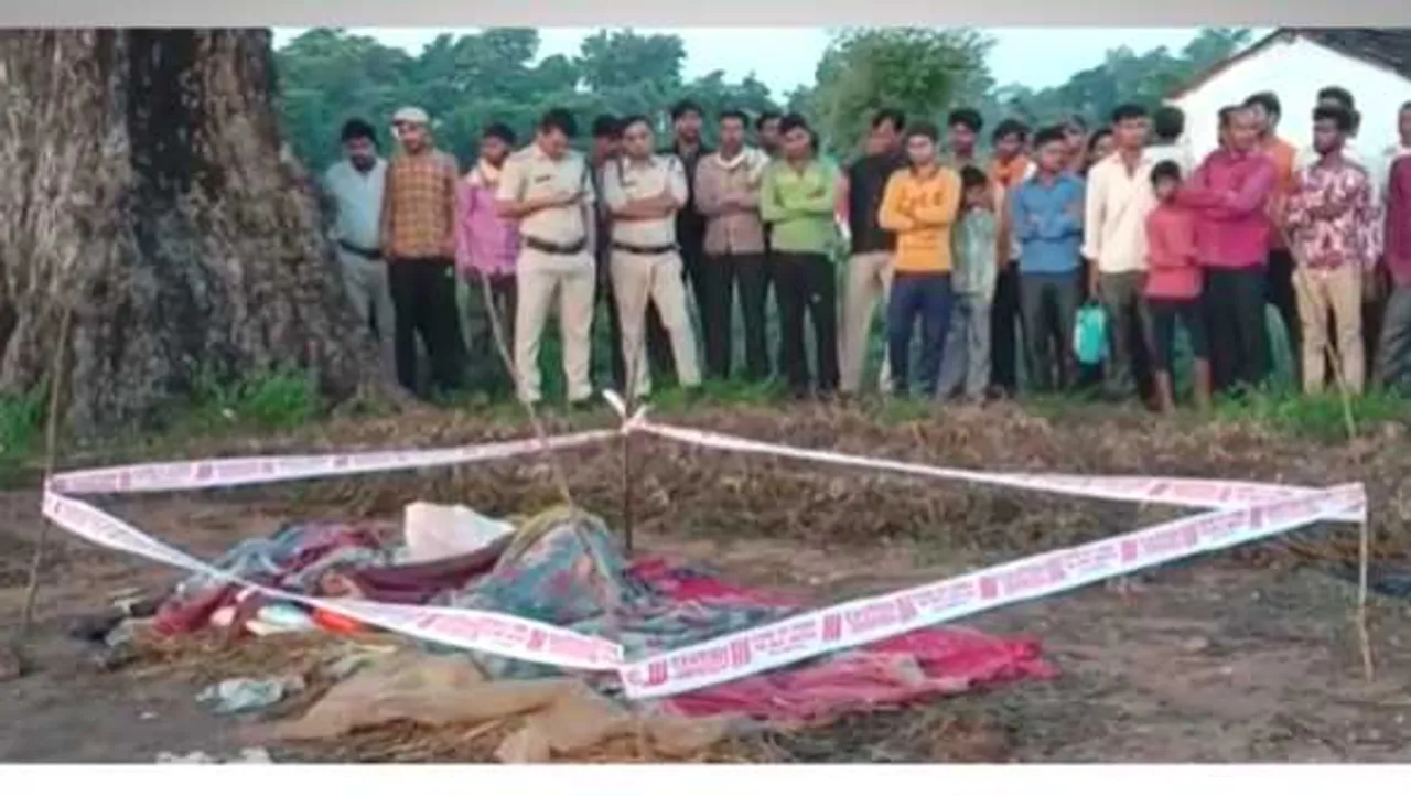 निवाड़ी: दो किसानों की गला रेत कर हत्या, तीसरा बोला- लात मारकर खुद को बचाया 