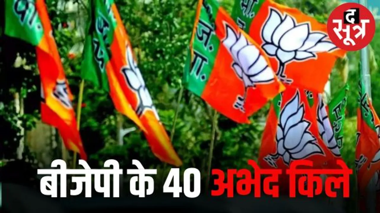 एमपी में बीजेपी 2003 से लगातार जीतती चली आ रही 40 सीटें, कुछ गढ़ छूटे, कुछ तो कुछ नए बना लिए