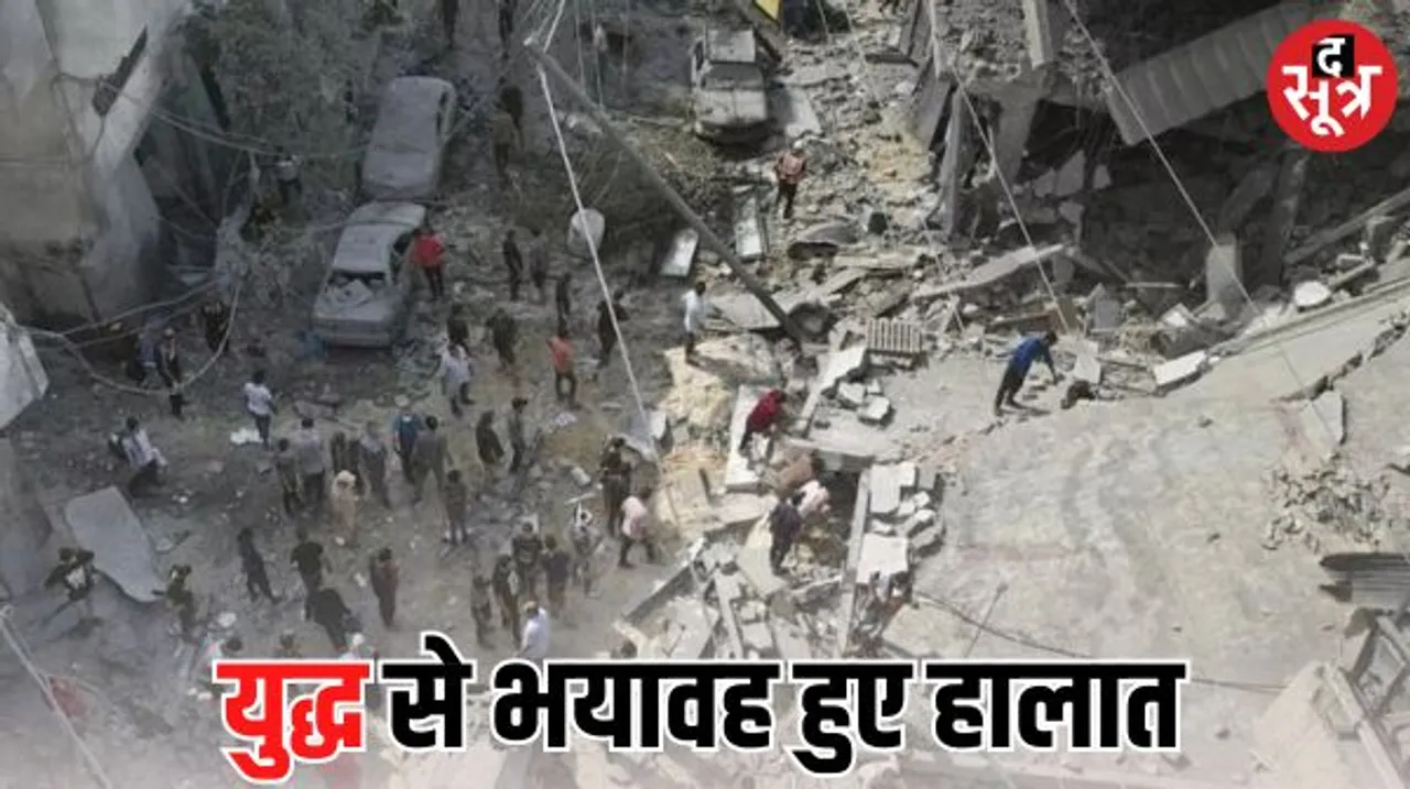 गाजा में फ्यूल की कमी से 6 हॉस्पिटल बंद, 1000 लोग डायलिसिस पर, 130 प्रीमैच्योर बच्चे की जान पर संकट