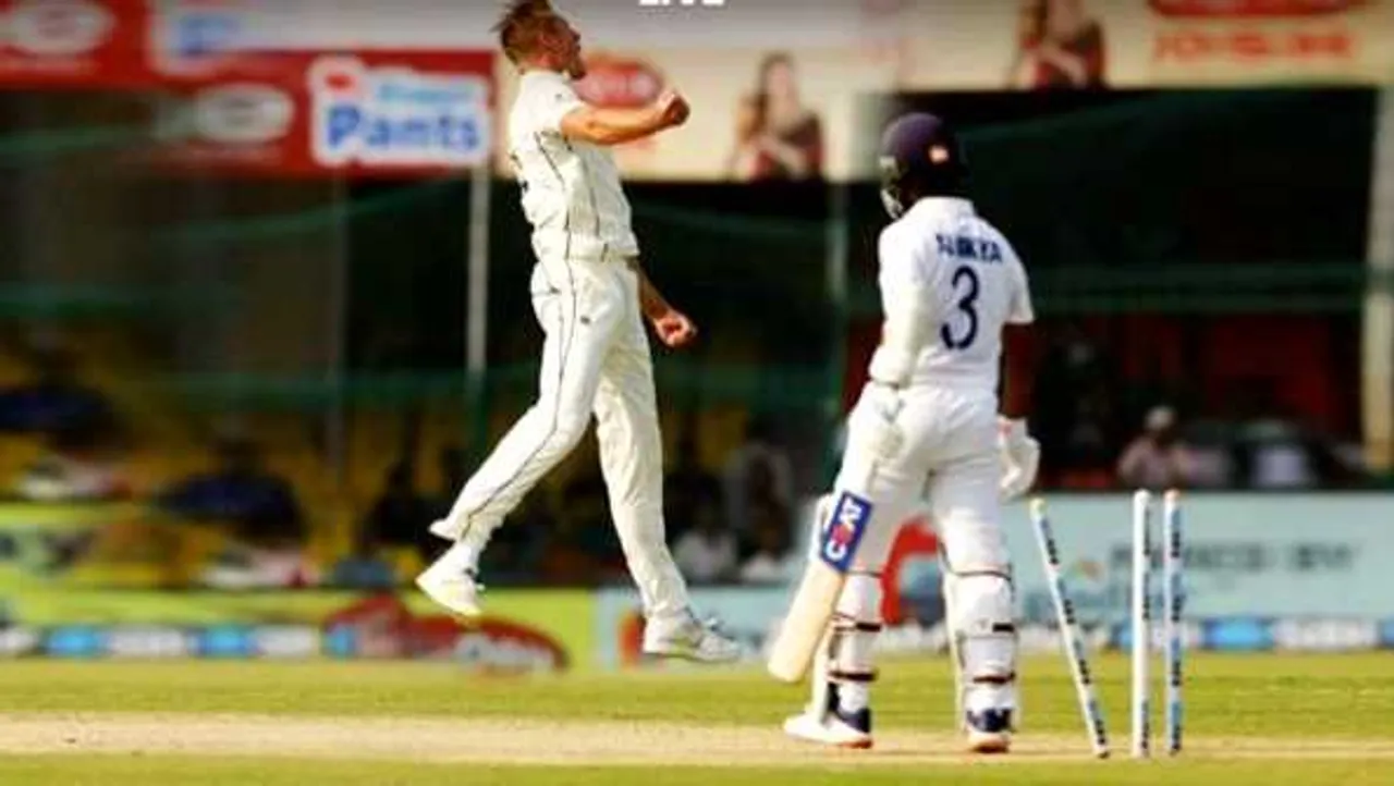 IND vs NZ पहला टेस्ट: पहले दिन भारत की पारी संभली, अय्यर 100 के करीब, स्कोर 258/4