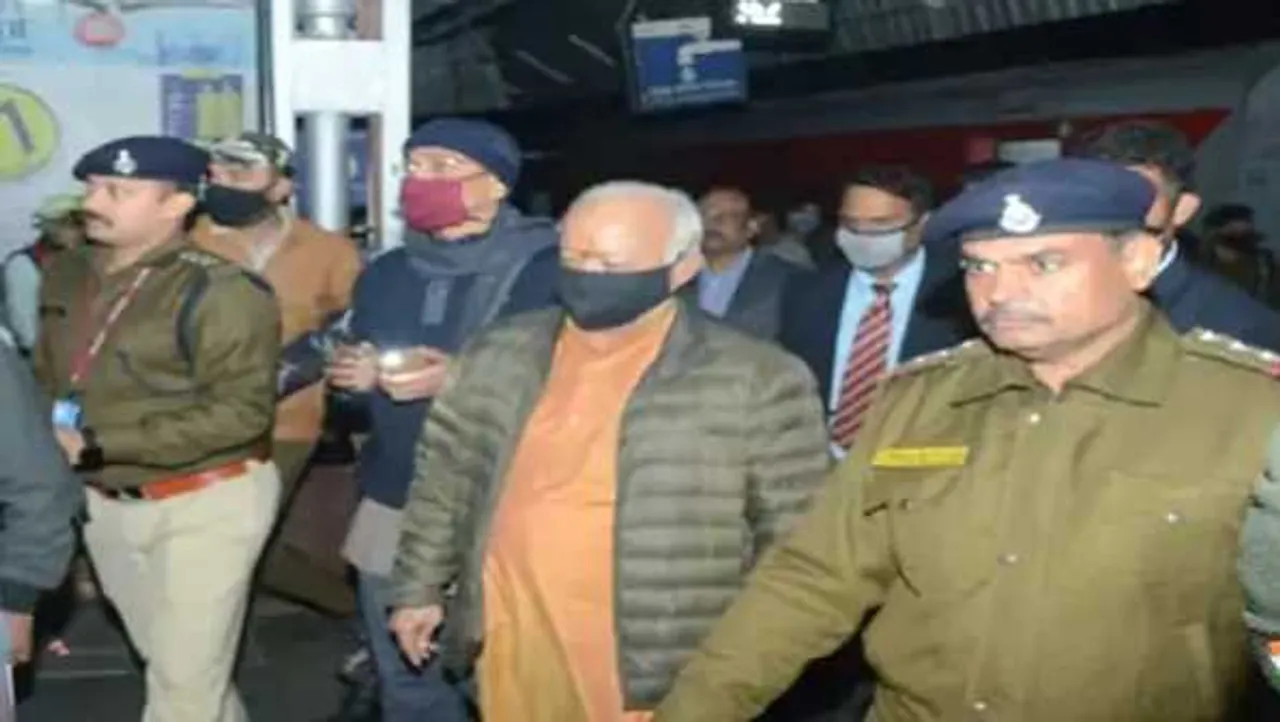 MP: RSS चीफ मोहन भागवत ग्वालियर पहुंचे, शिवराज भी शाम को जाएंगे, ये है कार्यक्रम