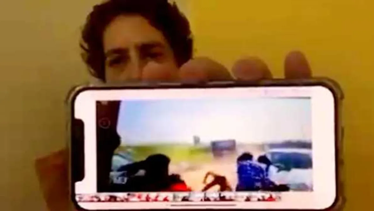 UP में हिंसा: प्रियंका की आरोपियों को अरेस्ट की मांग, राहुल बोले- वो हार नहीं मानेगी