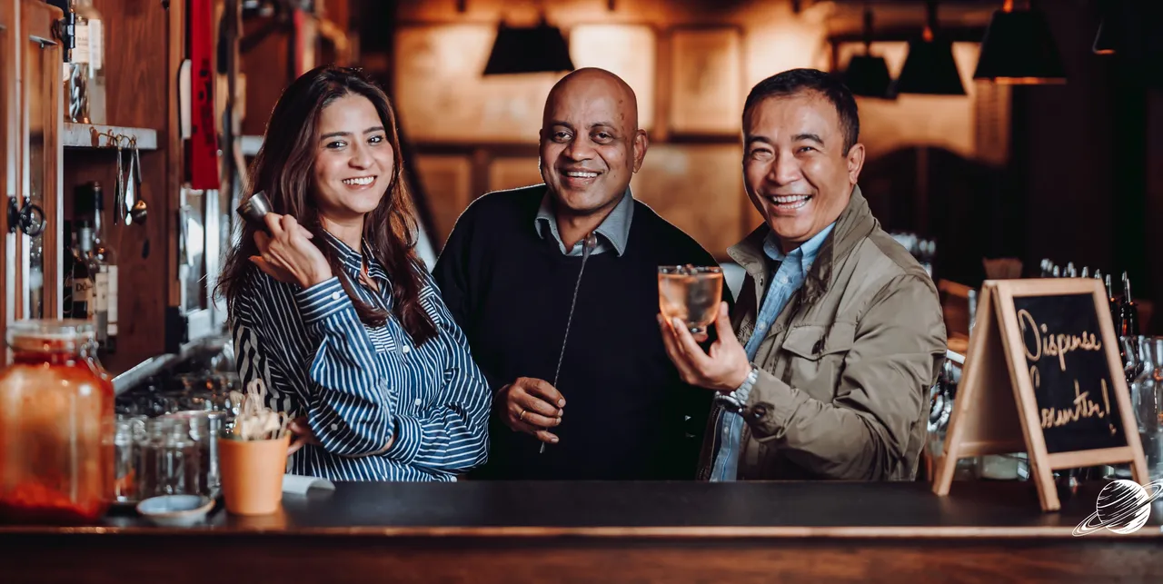 Minakshi Singh, Vikram Achanta, Yangdup Lama, Co-Founders, IBW