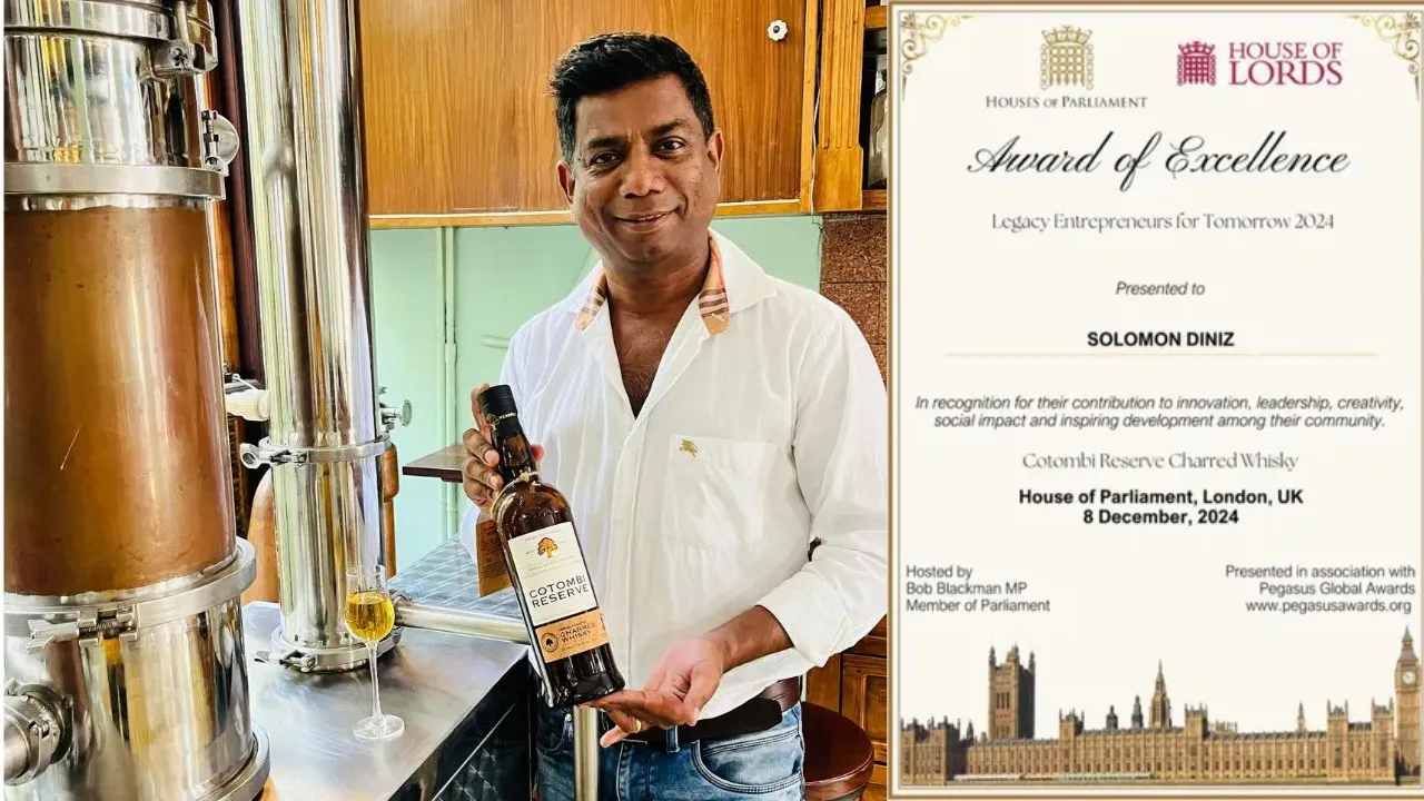 Cotombi Reserve Whisky shines on global stage