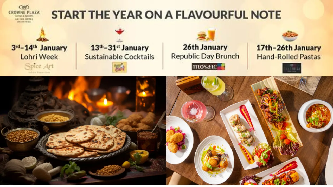 Crowne Plaza celebrates culinary delights throughout Jan
