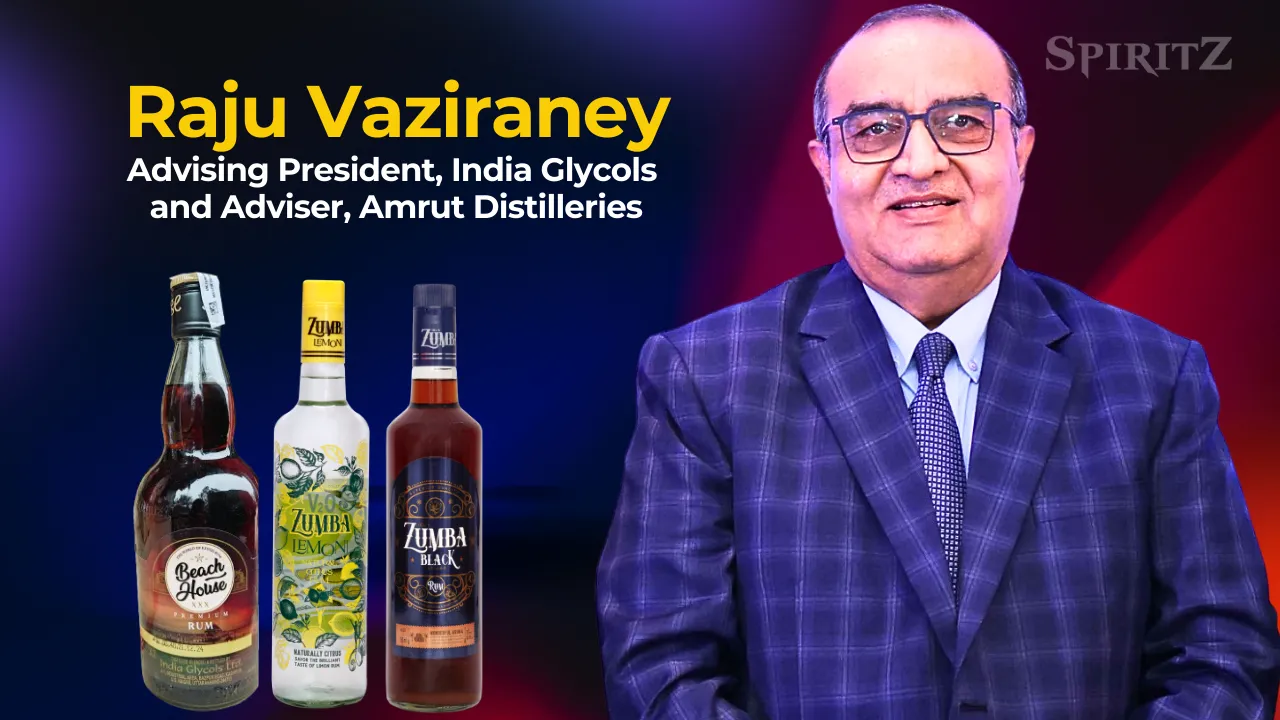 Raju Vaziraney, Advising President, India Glycols and Adviser, Amrut Distilleries