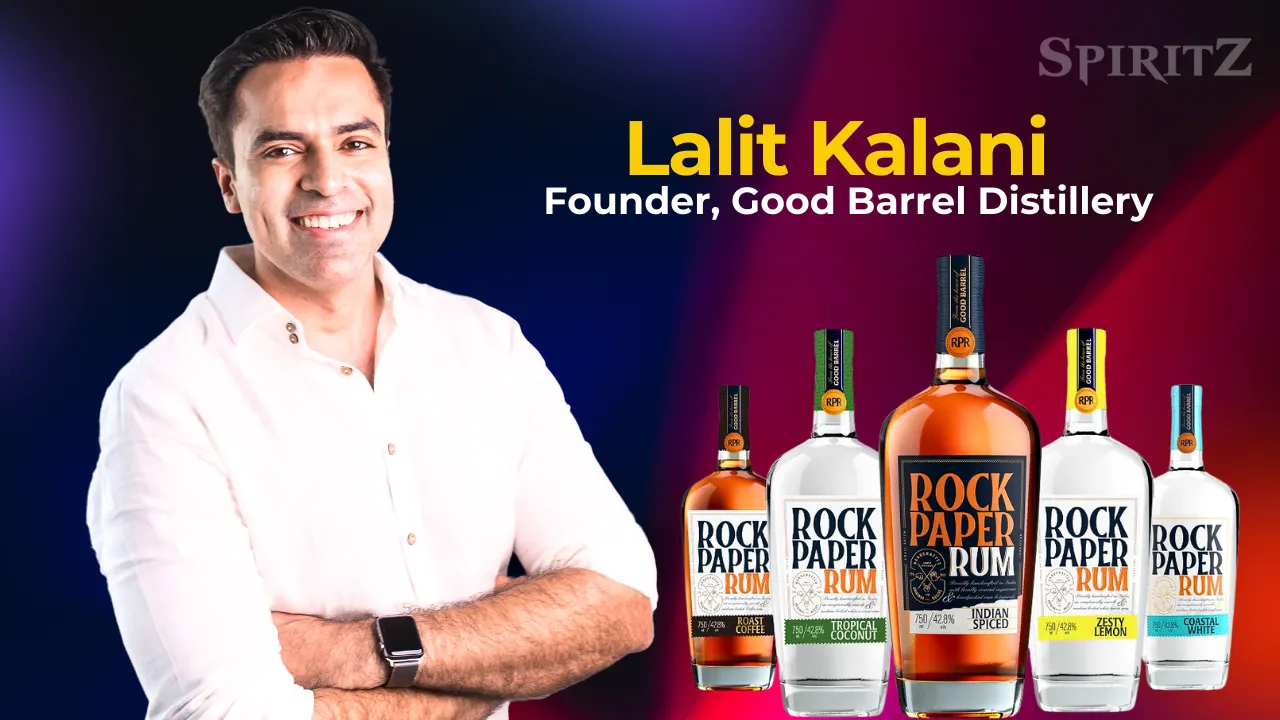 Lalit Kalani Founder Good Barrel Distillery