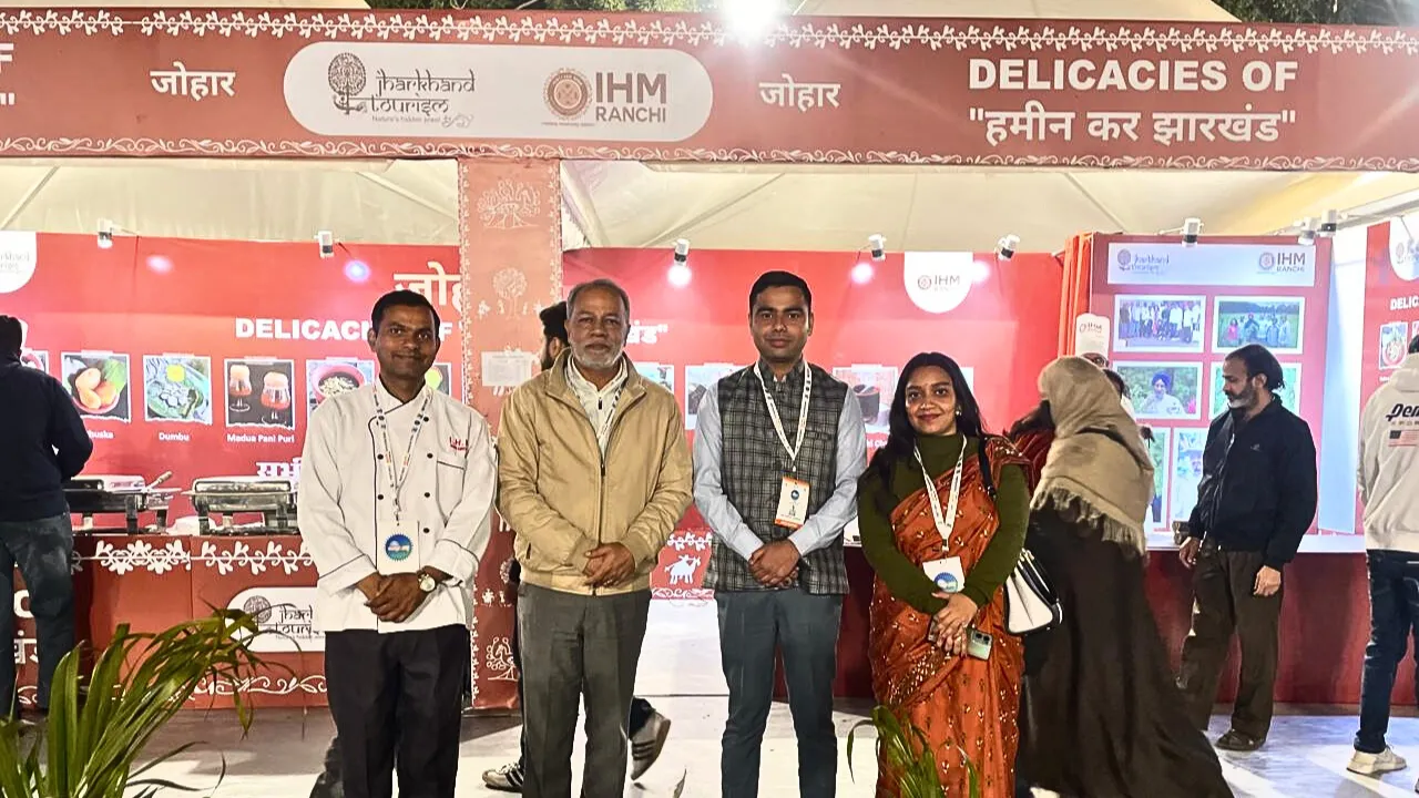 IHM Ranchi celebrates Bharat Parv in Delhi