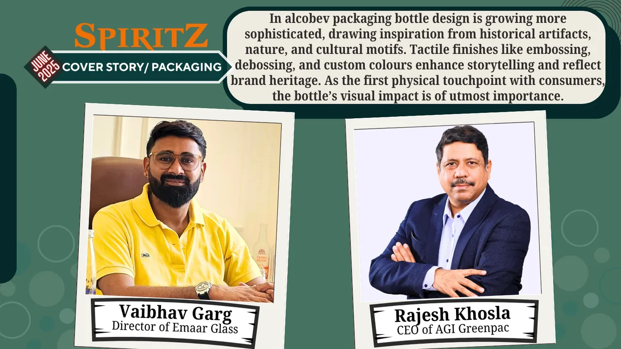 Rajesh Khosla, CEO of AGI Greenpac and Vaibhav Garg, Director of Emaar Glass