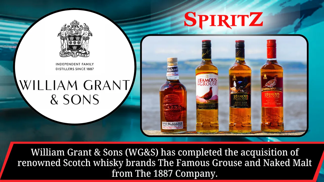 William Grant acquires The Famous Grouse and Naked Malt