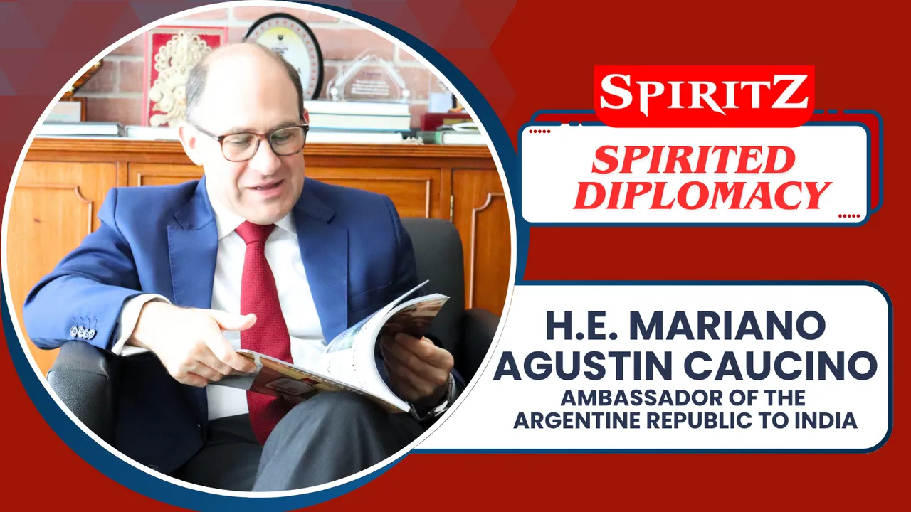 His Excellency Mariano Agustin Caucino, Ambassador of the Argentine Republic to India