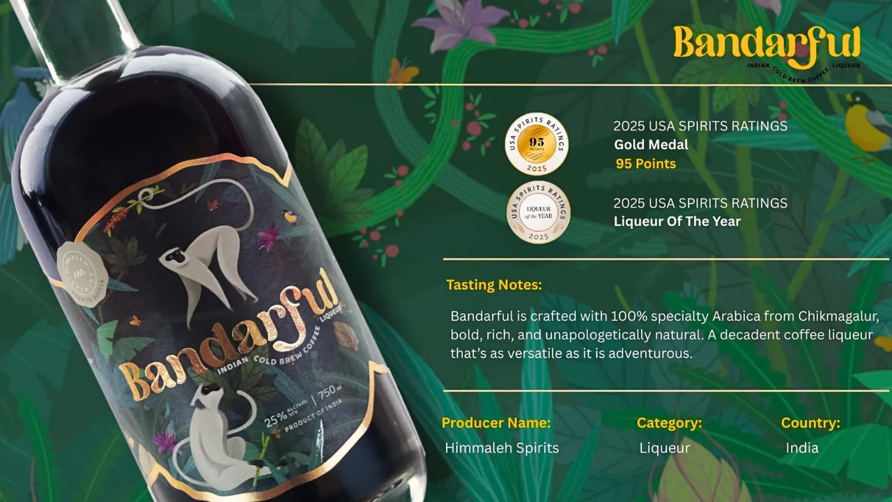 Bandarful Named World’s Best Liqueur