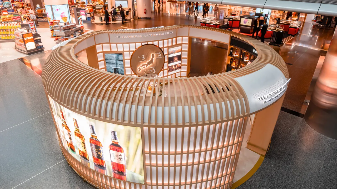 Suntory partners Qatar Duty Free for luxury pop-up