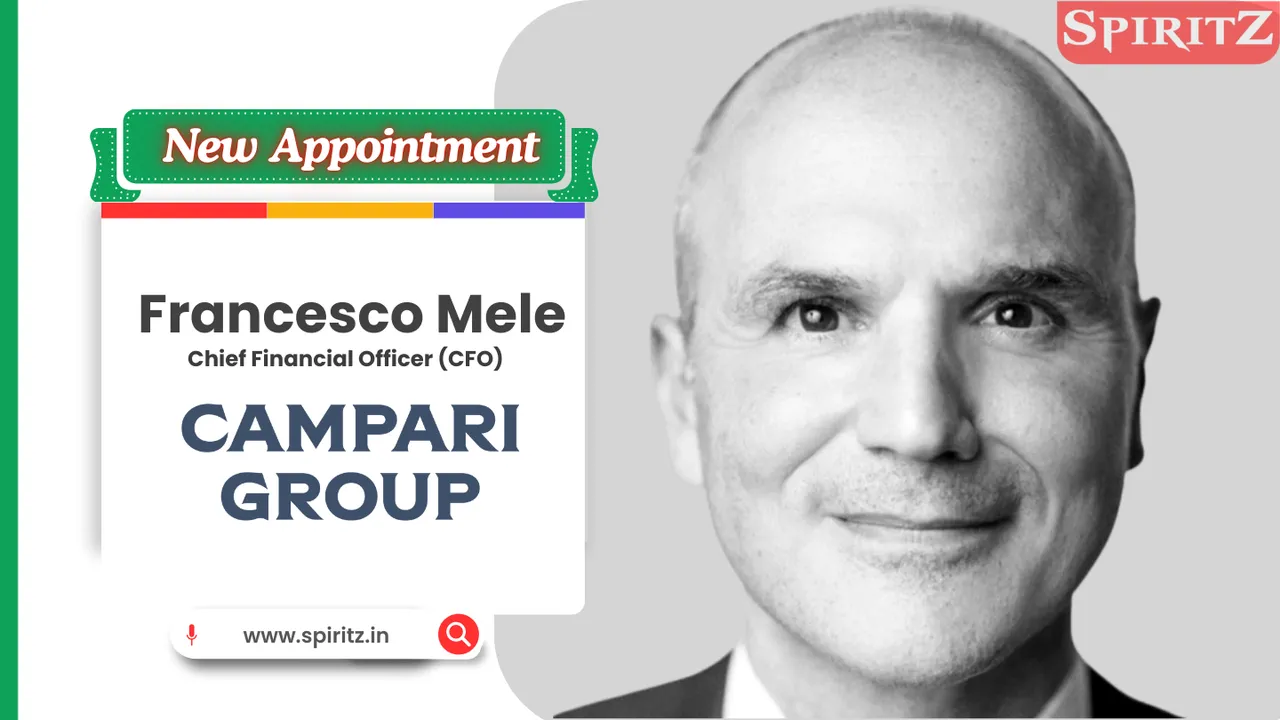 Campari Group appoints Francesco Mele as CFO