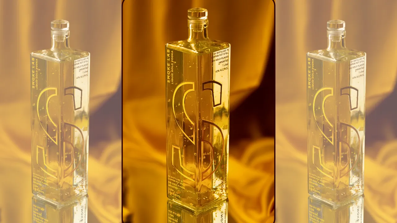 India’s 1st vodka with 24-ct gold flakes out